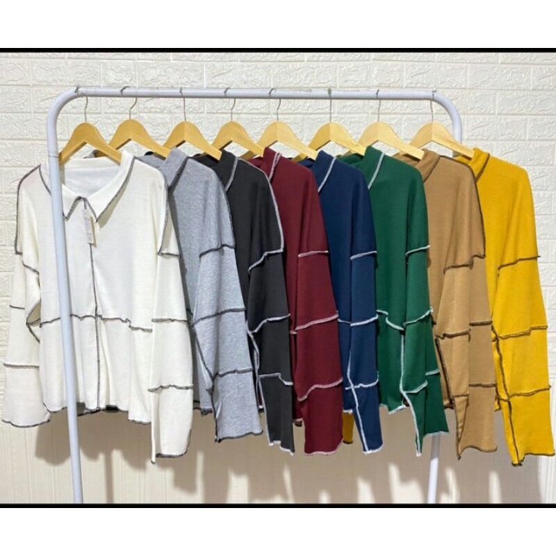 blouse terbalik/Baju viral terbalik/blouse hijab/atasan hijab