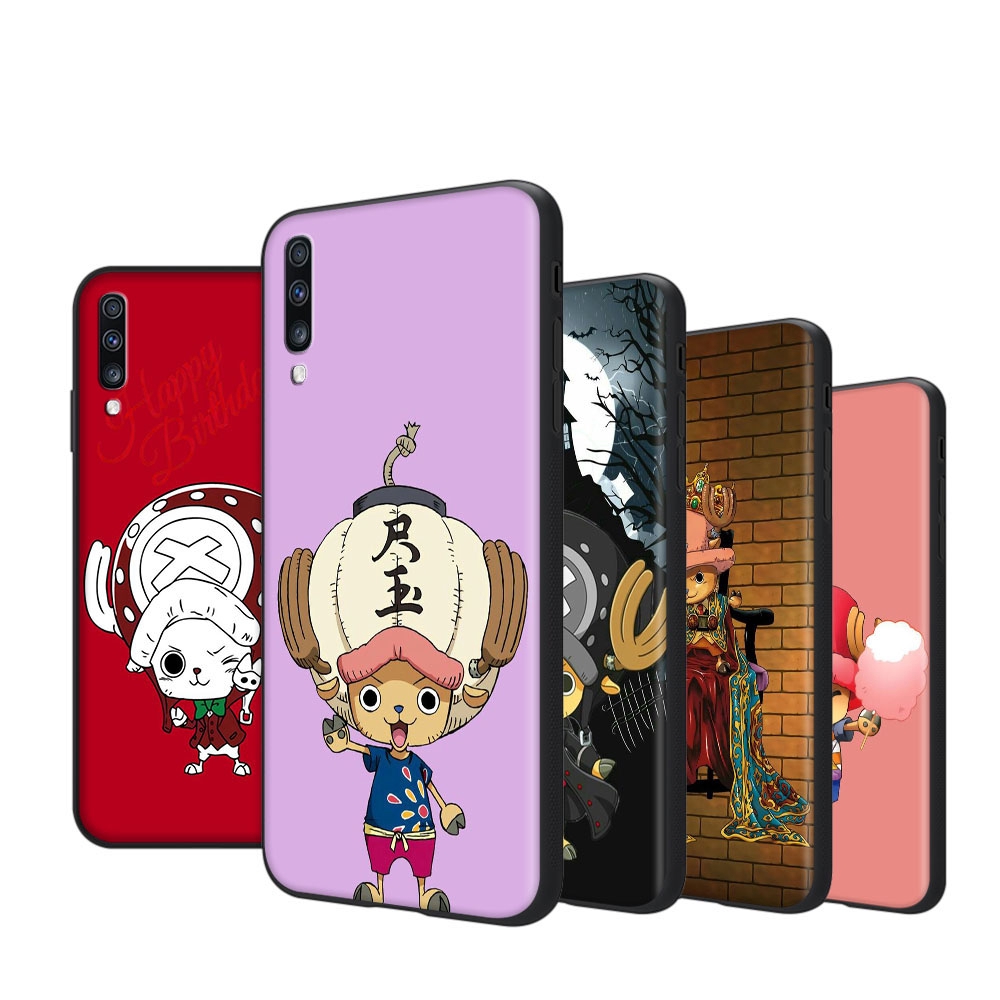 Soft Case Bahan Silikon Motif One Piece Chopper Untuk