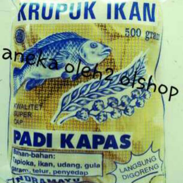 

KRUPUK PADI KAPAS IKAN 500 GRAM