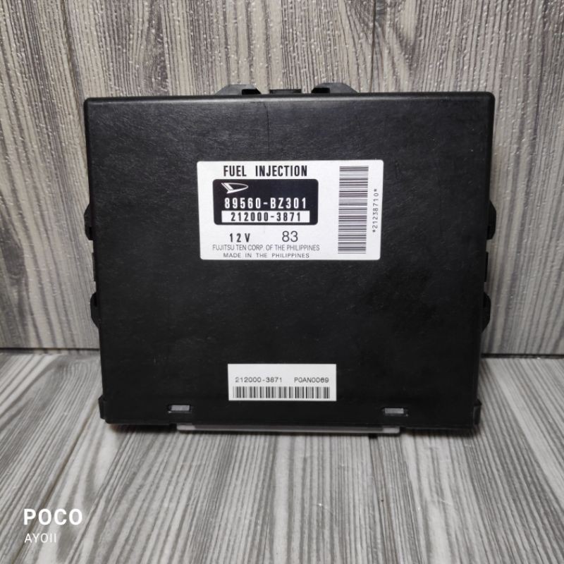 Ecu Computer Fuel Injection Daihatsu Terios 89560-BZ301