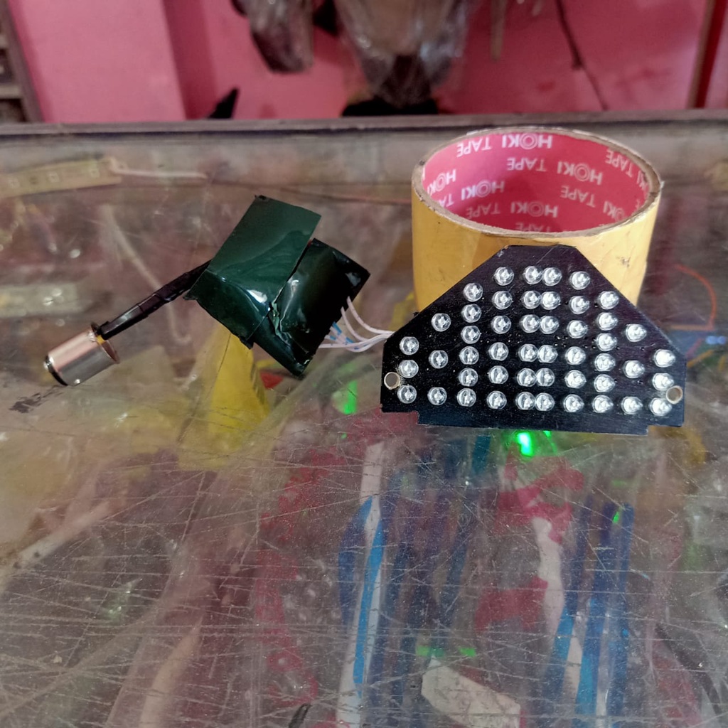 LAMPU STOP LED CUSTOM 8 MODE OTOMATIS BEAT STREET/ESP 2018 STOPLAMP