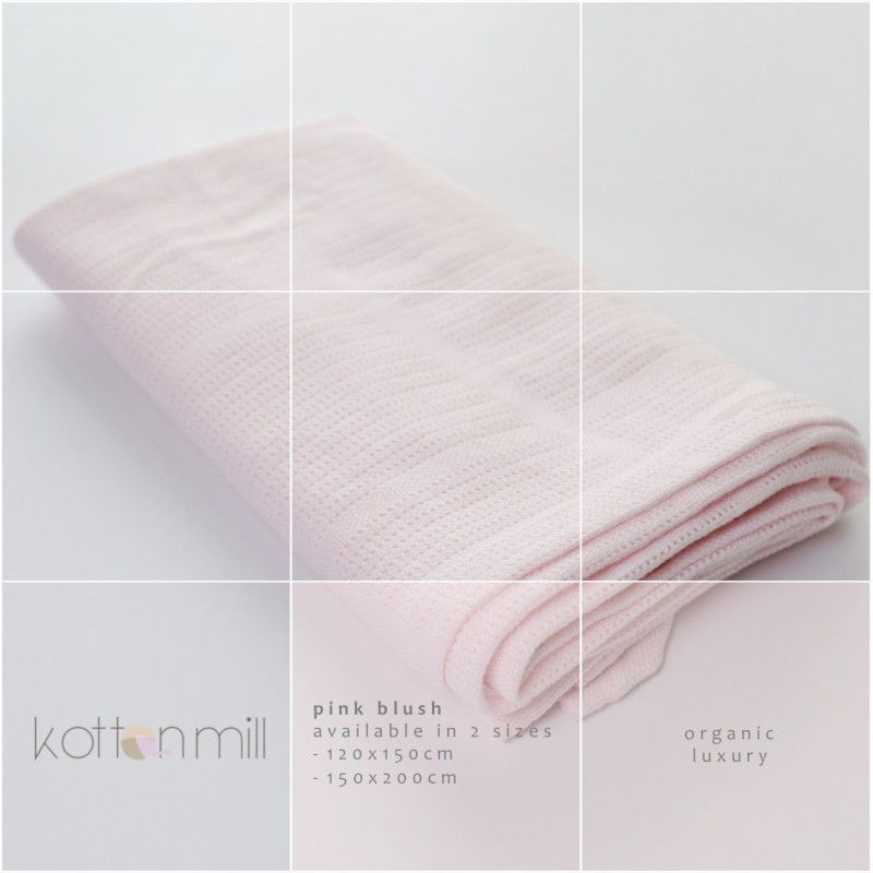 Kotton Mill Organic Bamboo Premium Baby Blanket Selimut Bayi - Tersedia Pilihan Warna