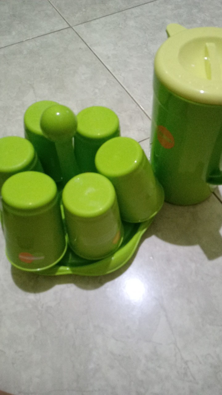 Stand Gelas Set + Teko