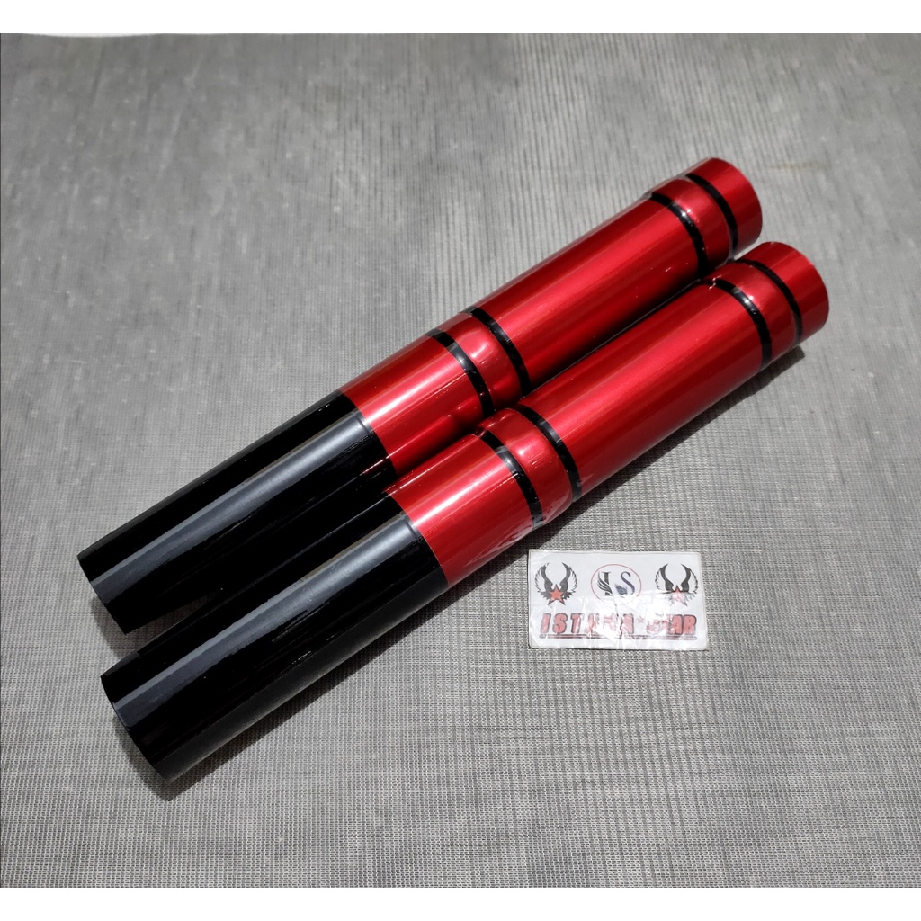 SET JALU AS + COVER SHOCK DEPAN Mio z Mio gt Mio m3 mio Fino Mio j Mio soul Mio sporty - MERAH