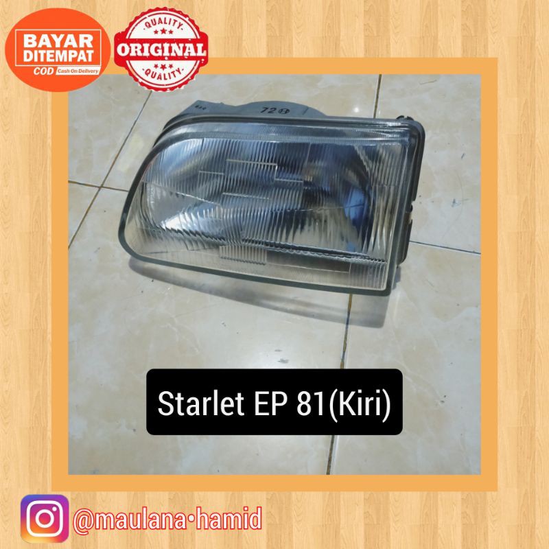 HeadLamp Starlet EP 81 original