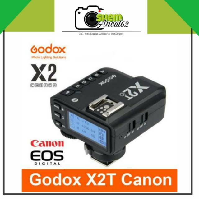 Trigger Godox X2T x2t for Canon Transmitter Godox X2T Canon