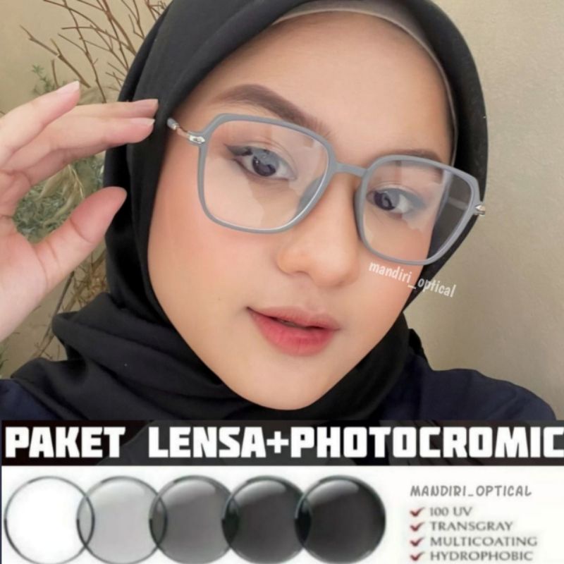 [COD] Frame kacamat wanita (paket frame+lensa) | kacamata minus | kacamata anti radiasi | kacamata photocromic | kacamata fashion | kacamata murah | kacamata kekinian | kacamata pria | kacamata minus 2 | kacamata cat eye