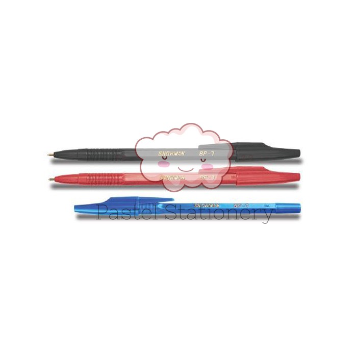 

Pulpen Snowman BP-7 0.7mm - Pulpen Semi Gel Snowman