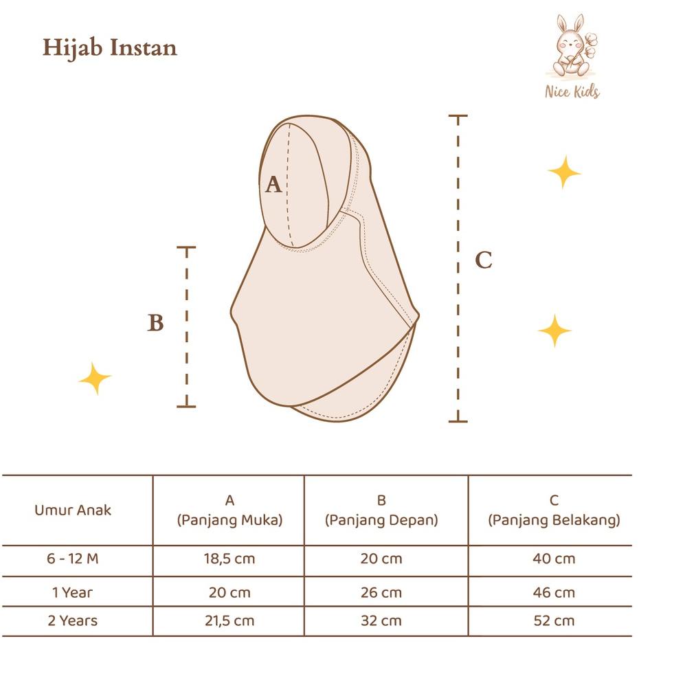 H03W  - Hijab Ian (6  - 2 Tahun) 8C9