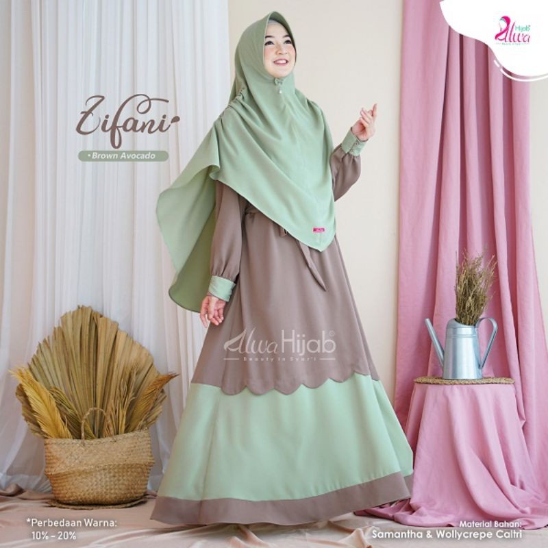 Gamis Zifani Set Ready by Alwa Hijab