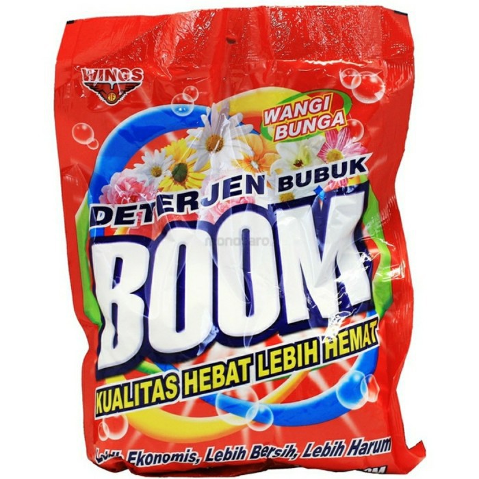 

boom detergent bubuk 1 dus isi 12