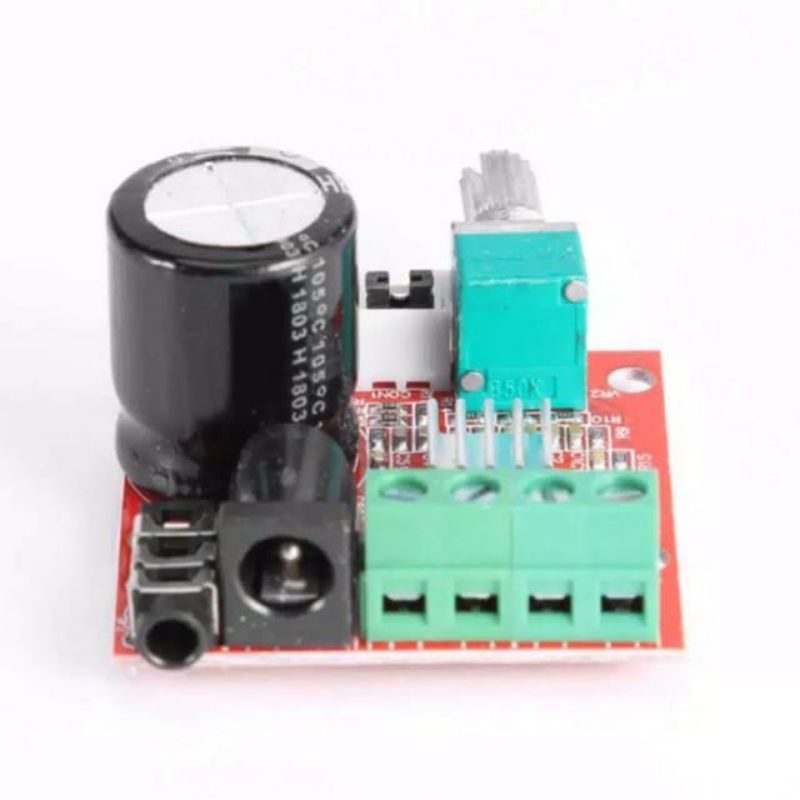 KIT MODUL 12V POWER 2X15W PAM8610 CLASS D MINI DIGITAL AUDIO AMPLIFIER