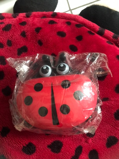 (stok Ready) Tempat Sabun Mandi Batang Lady Bug