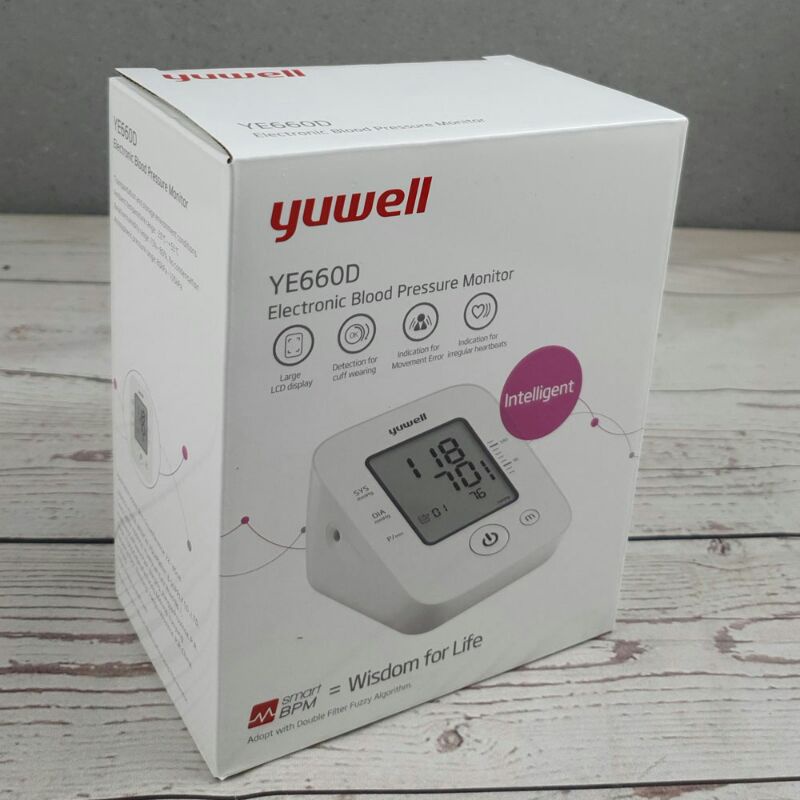 Yuwell Pengukur Tekanan Darah Tensi Electronic Blood Presure Monitor YE660D