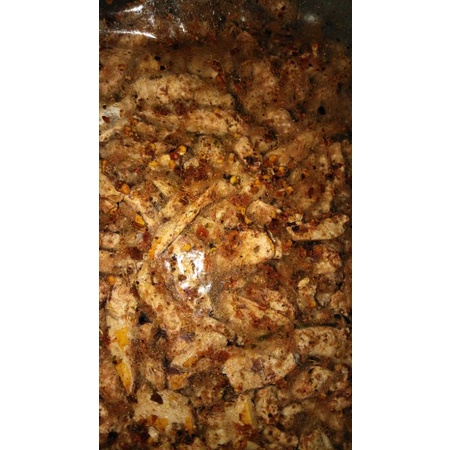 

Basreng Viral | Basreng Pedas Asin Daun Jeruk| Basreng Pedas | Cemilan Kering | Makanan Ringan | Baso Goreng | 170gr