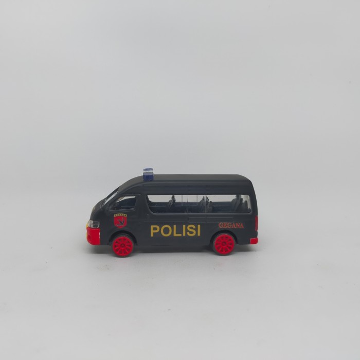 Must Have Majorette Toyota Hiace Custom Polisi Gegana Terbaru