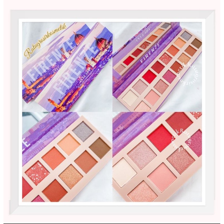 PROMO!!!EYESHADOW PALETTE FIRENZE 16 COLORS ANYLADY NO.8638E