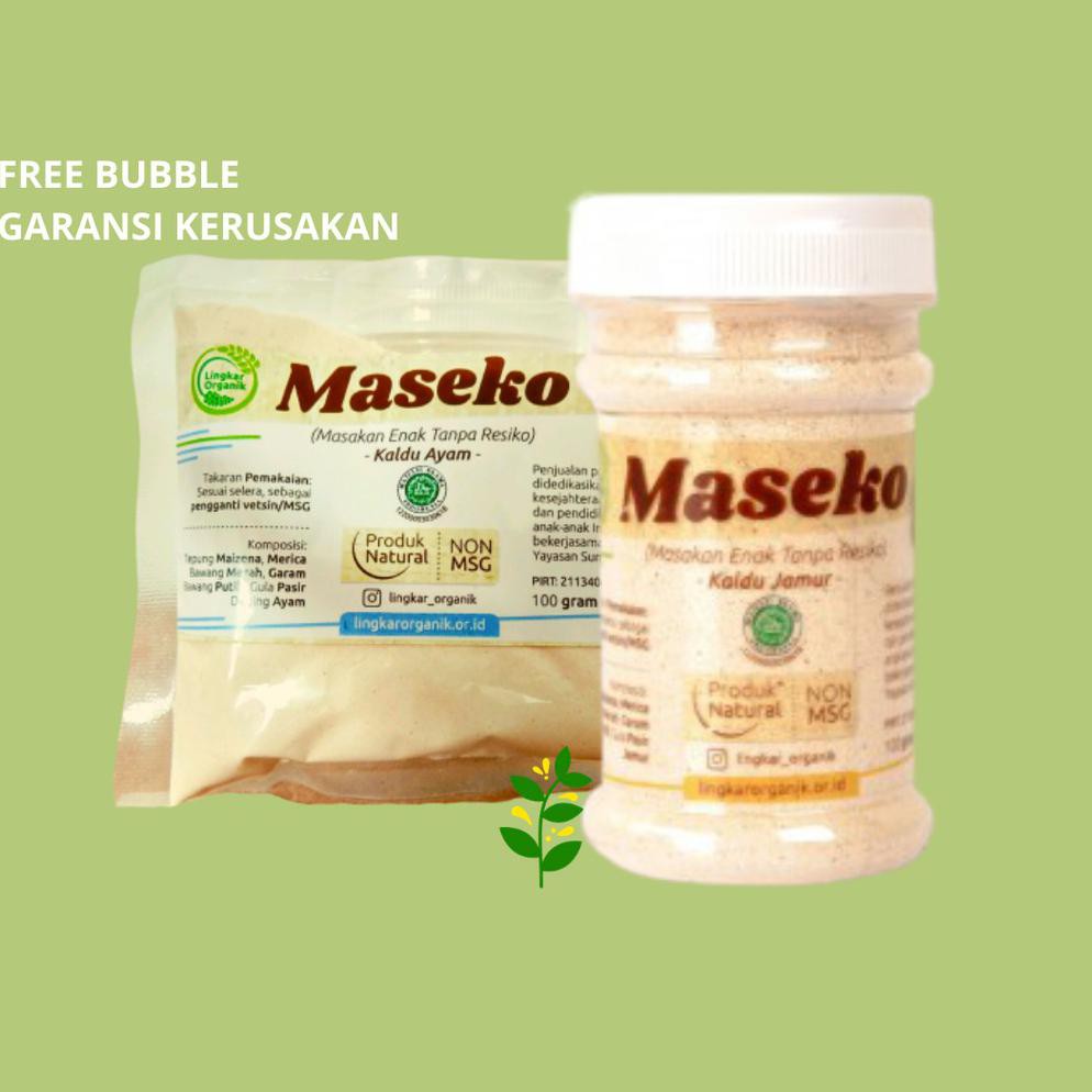 

Terbaru (Refill Dan Botol) Maseko Kaldu Lingkar Organik Tanpa Msg