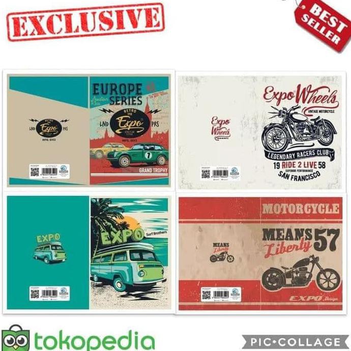 

Hot Sale Buku Tulis Expo 42 Lembar Locomotif Campus - Murah Sd Smp Sma Teresale95