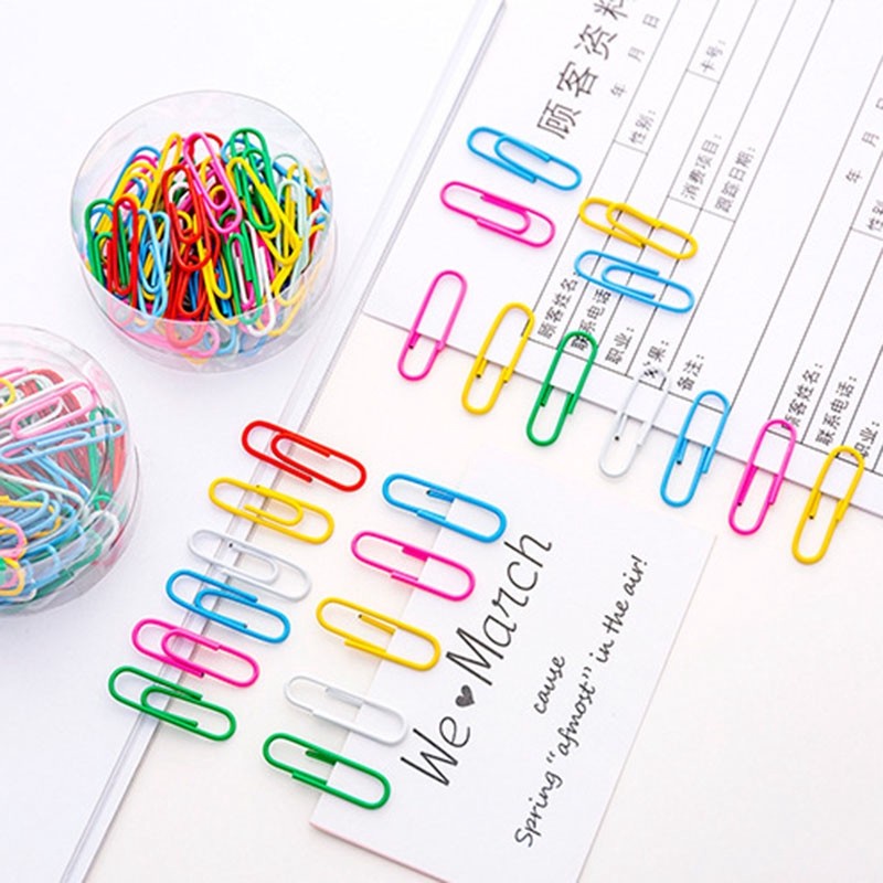 

ECER Klip kertas warna warni paper clip / paper clip ecer - TGB