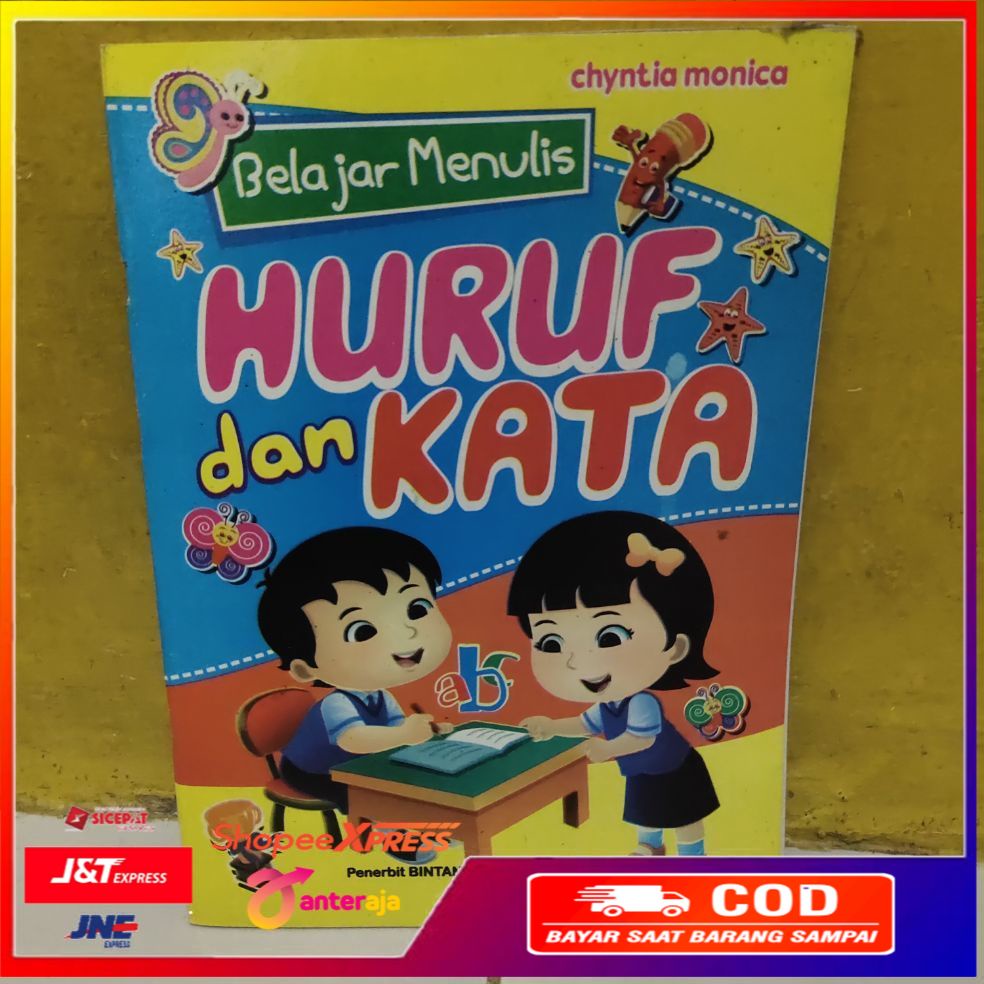 Jual Buku Anak Belajar Menulis Huruf Dan Kata | Shopee Indonesia