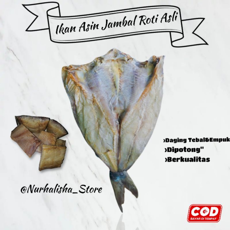 

Ikan Asin Jambal Roti Super Khas Pangndaran Asli