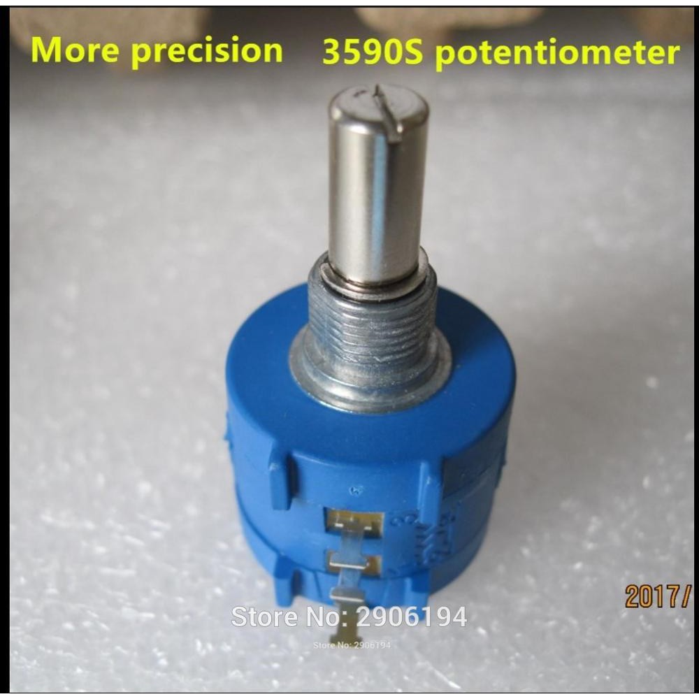 5pc 3590s 2 101l 3590s 100 Ohm Potentiometer Switch 10 Ring Precision Adjustable Resistor Multi Shopee Indonesia