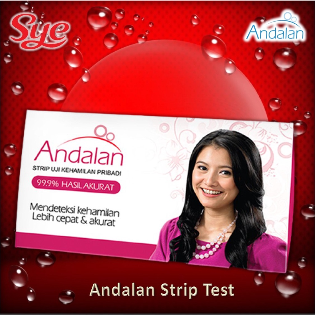 ANDALAN PREGNANCY TEST STRIP (ALAT TES KEHAMILAN PRIBADI) / SYE