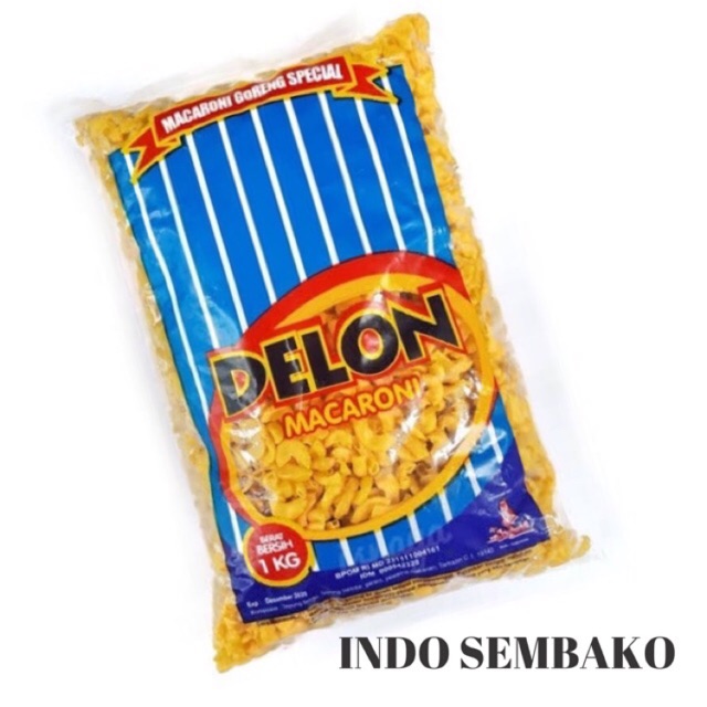 

Delon Makaroni Rebus / Makaroni Bantet / Makaroni Kuning 1 kg / Makaroni Biru 1kg / Delon Biru 1 kg