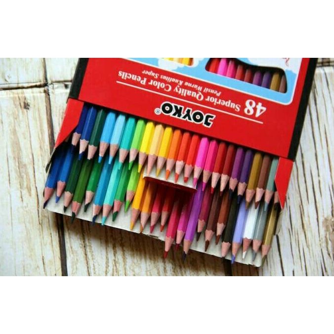 

Pensil Warna 48 Warna Joyko Dijamin Puas