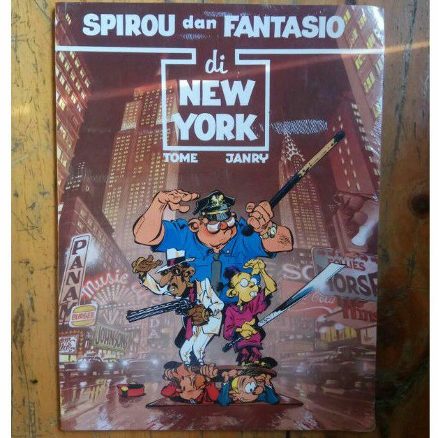 Komik NEW Spirou dan Fantasio di New York