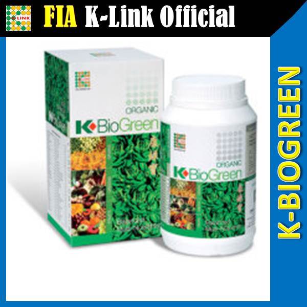 K Biogreen K Link Suplemen Kesehatan Program Diet Langsing 250 & 500 Gram