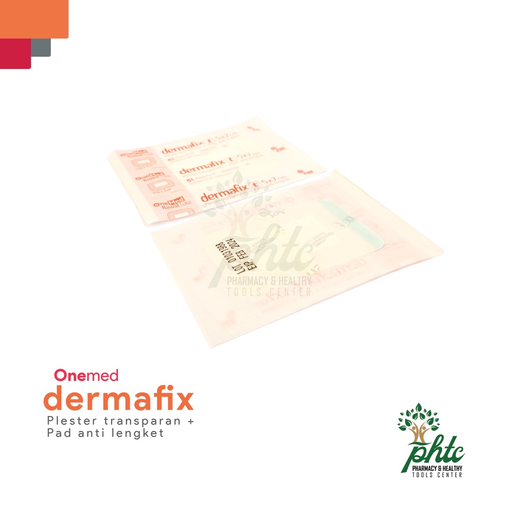 ONEMED Dermafix t 5x7cm 1 Lembar l Plester Anti Air Dermafix 5 x 7 cm Per lembar