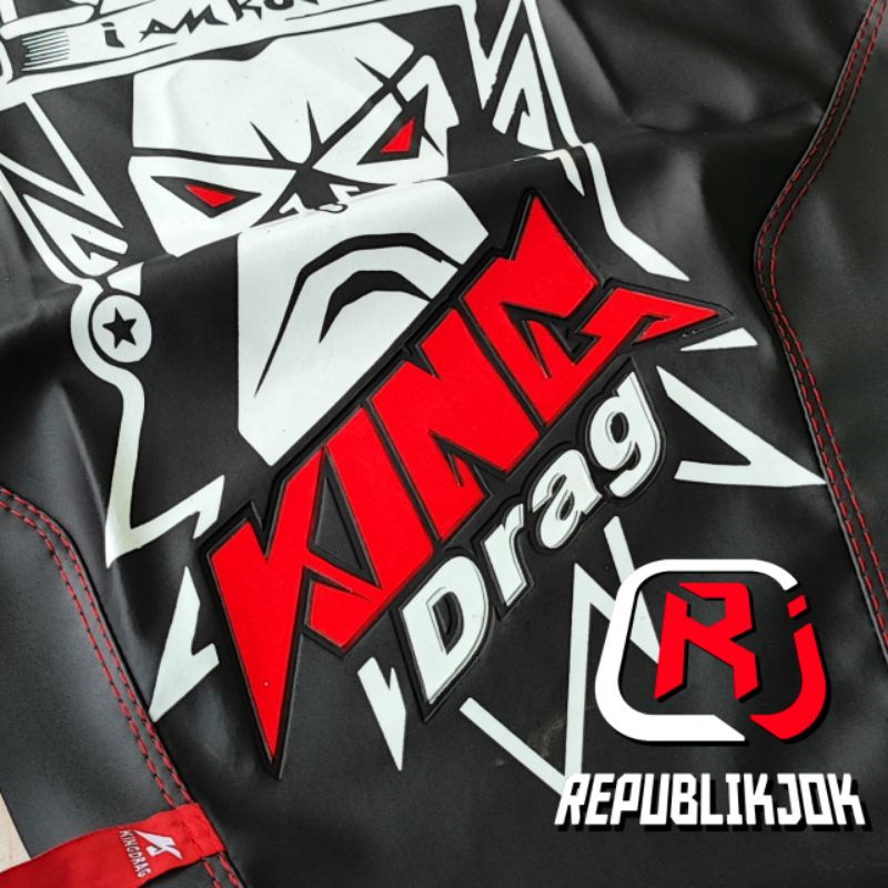 Rejeki.Maju Kulit Jok Kingdrag Custom Vixion, Cb150R, Verza, Mega Pro,Tiger, Ninja R