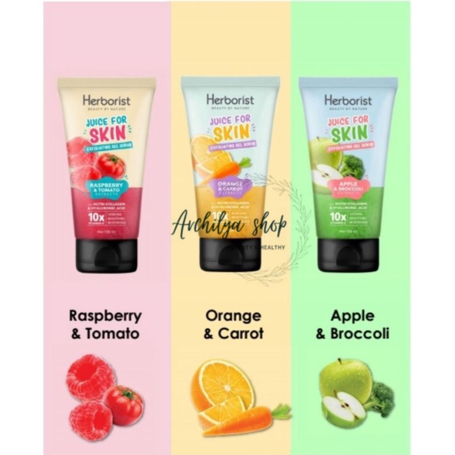 Herborist Juice For Skin Exfoliating Gel - 150ml