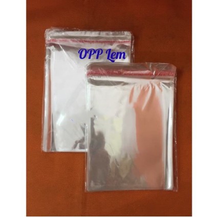 

Plastik OPP Lem Seal Uk. 13x15 cm (Isi 100 L)