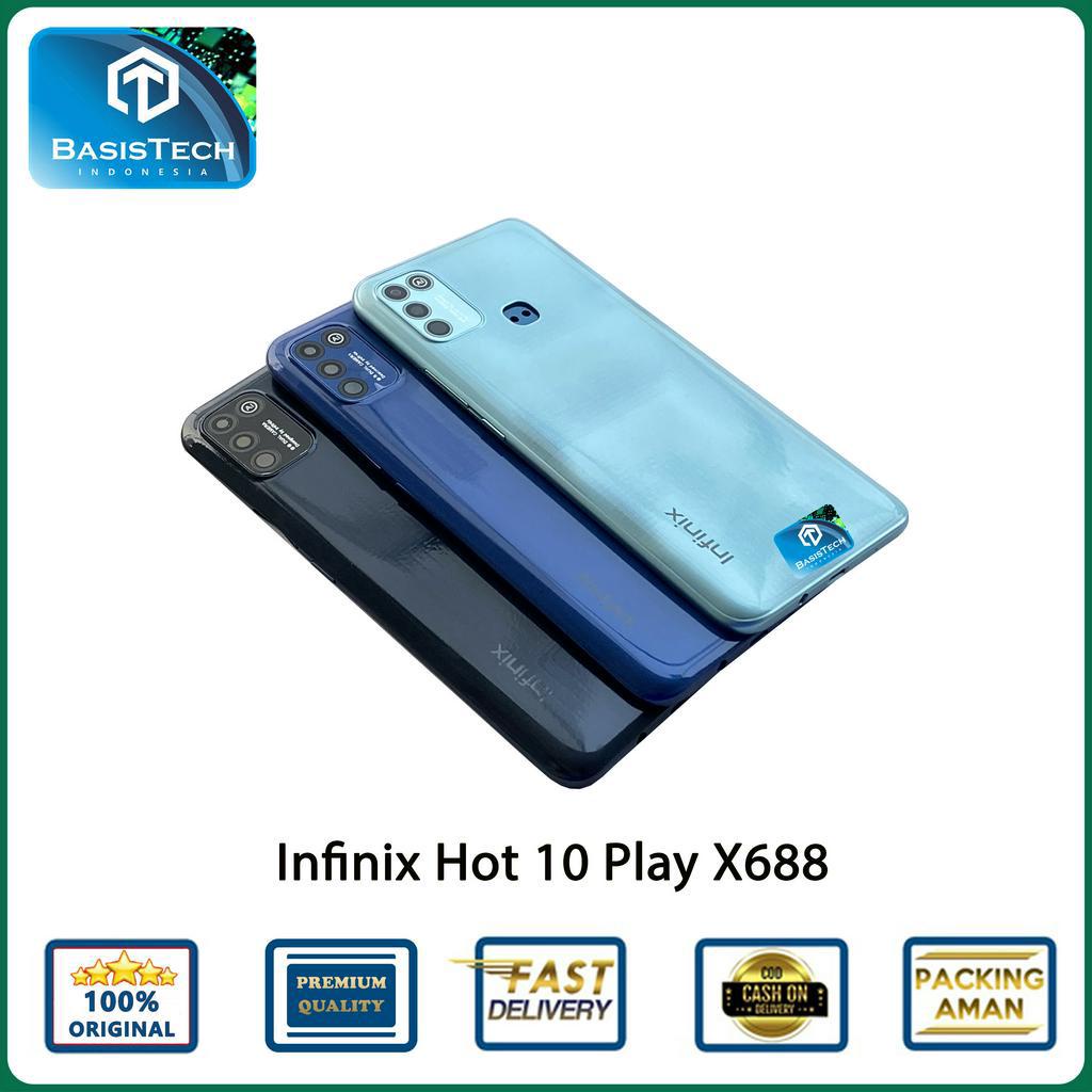 BACK COVER BACKDOOR INFINIX HOT 10 PLAY X688 ORIGINAL QUALITY