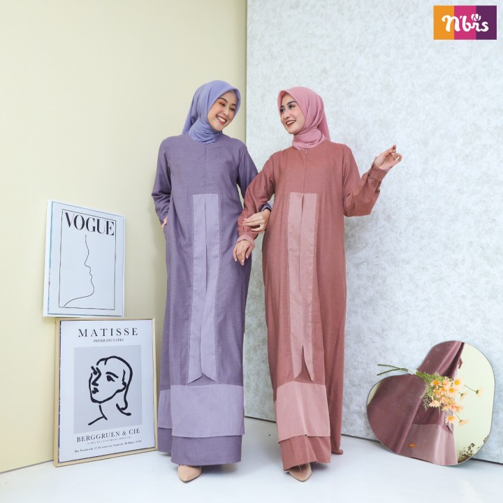 NIBRAS// Gamis Nibras 2021/ Gamis Nibras NB B24
