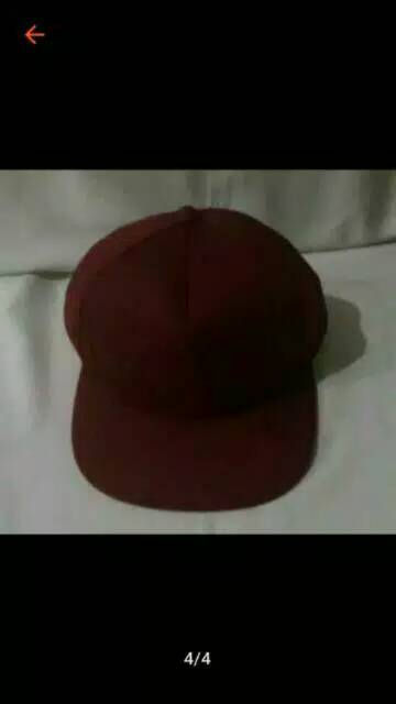 Termurah topi snapback polos tanpa jahitan tengah model original standart distro