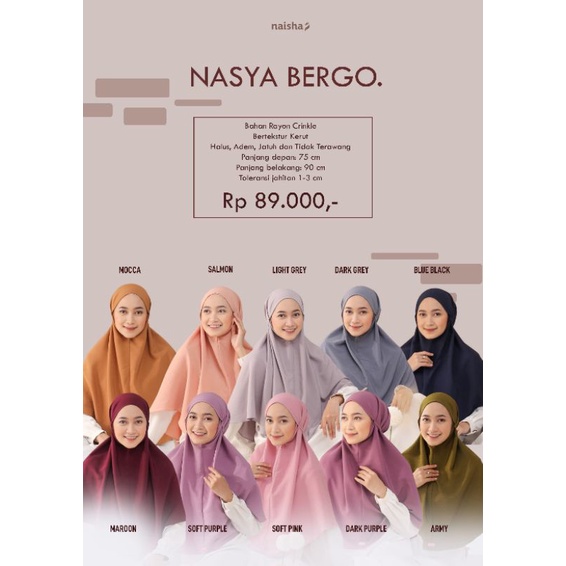 Nasya Bergo Naisha Official