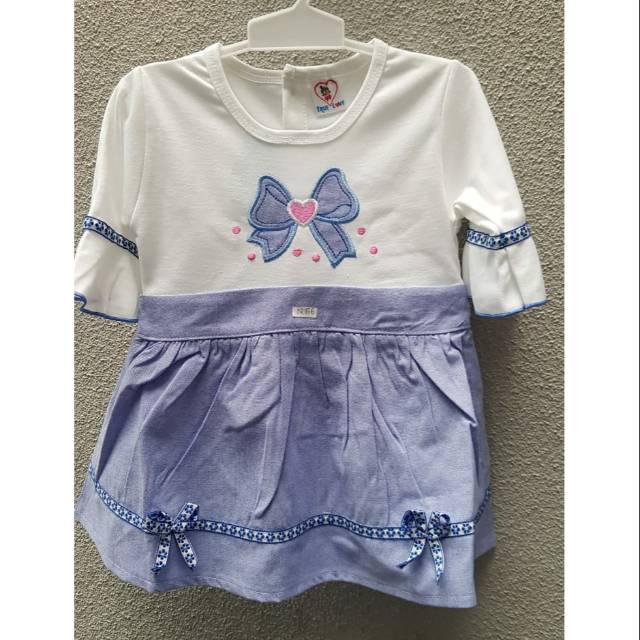 Rok balita perempuan berpita lucu