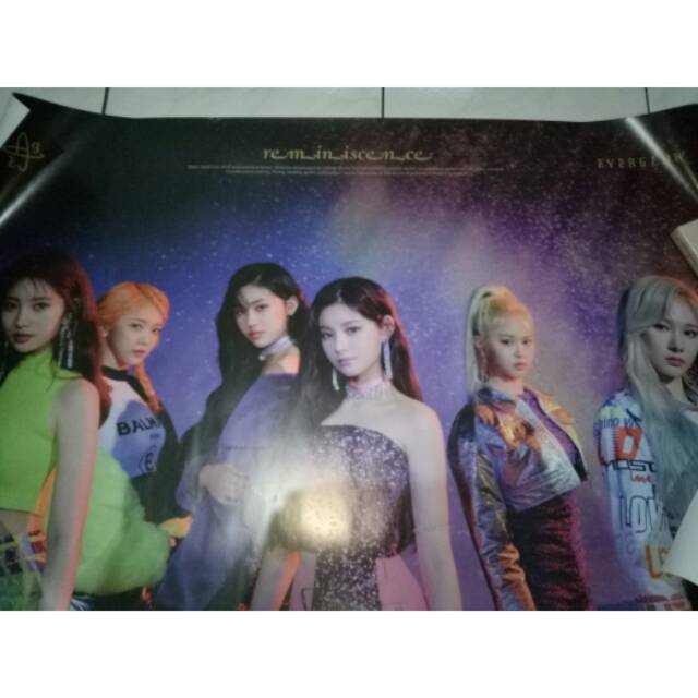 EVERGLOW - REMINISCENCE ALBUM POSTER