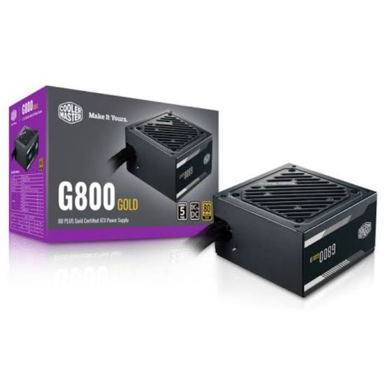 Power Supply Cooler Master G800 GOLD PSU 800W 80+ Gold 800 Watt