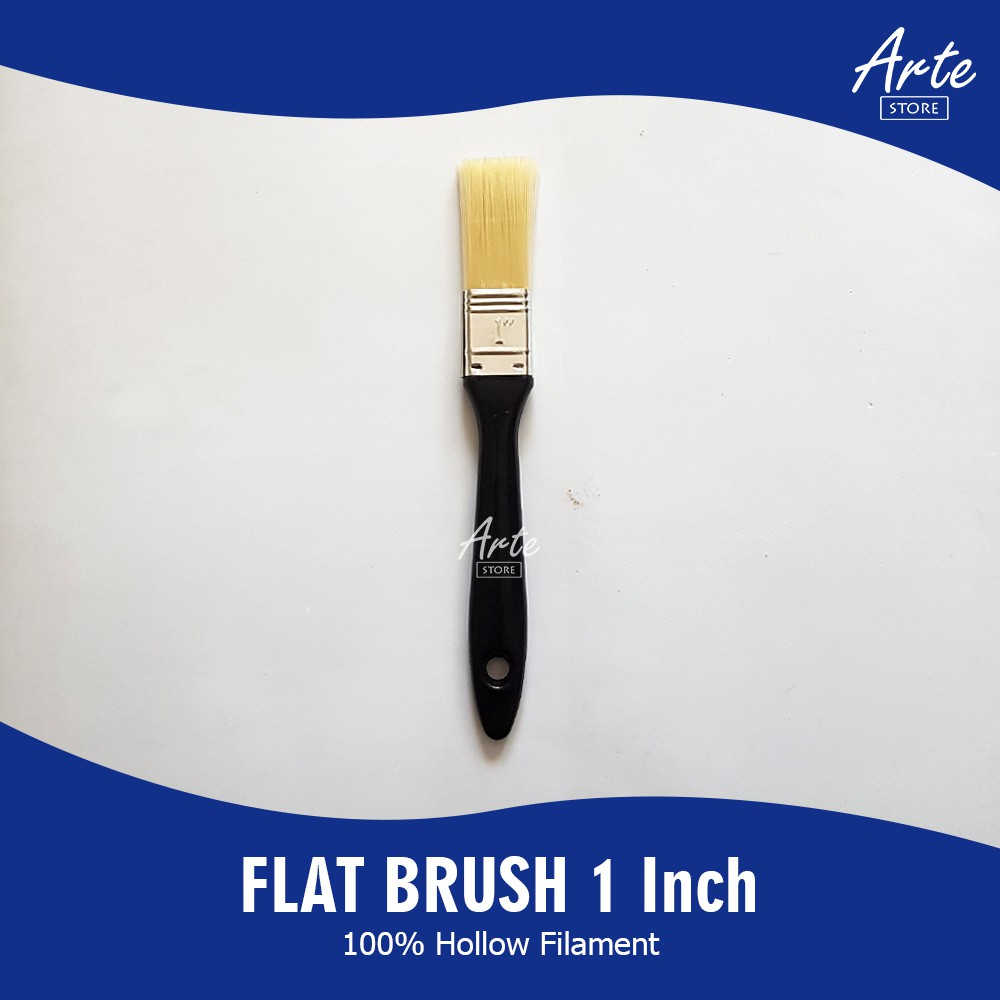 Kuas Lukis - Flat Brush 1 Inch