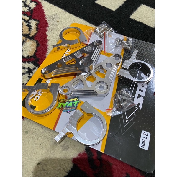 breket lampu cnc kupingan cnc dudukan lampu cb cnc