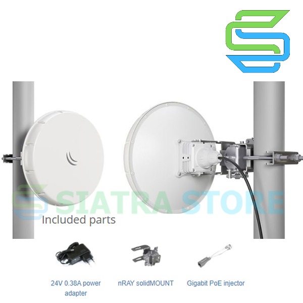 MikroTik Wireless Wire nRAY nRAYG-60adpair 60Ghz PtP