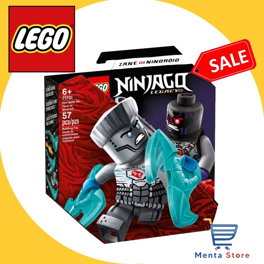 LEGO Ninjago 71731 Epic Battle Set - Zane vs. Nindroid Legacy Ninja