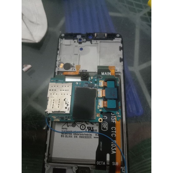 samsung A31 minus lcd