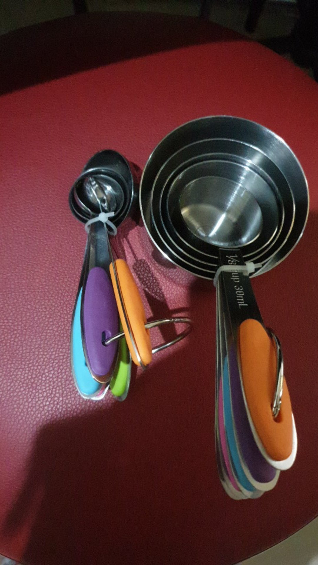 Aigootan Medan Alat Takar Stainless Steel (isi 10 Pcs) / Sendok Ukur / Measuring Spoon Cup Premium