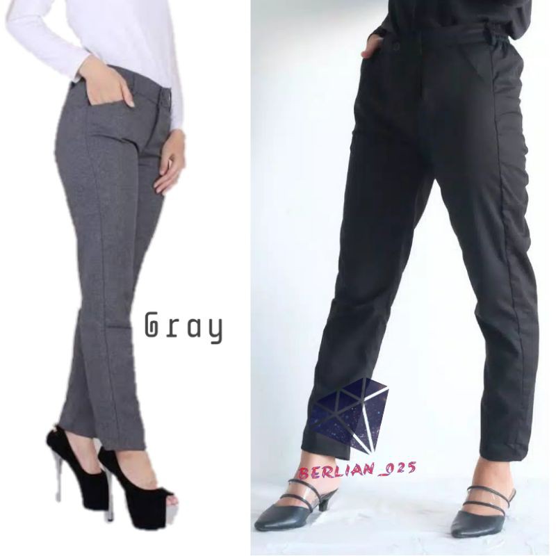 CELANA WANITA FORMAL SLIMFIT / CELANA KERJA WANITA